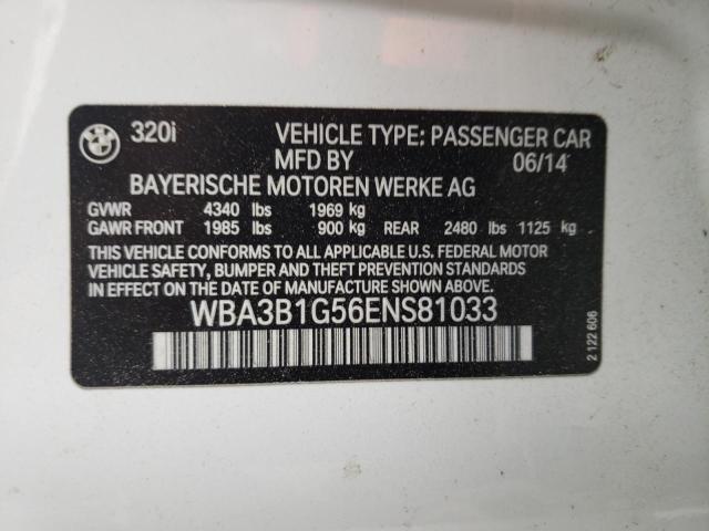 WBA3B1G56ENS81033 BMW 320 I