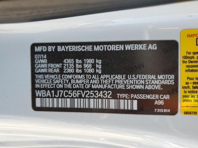 WBA1J7C56FV253432 BMW M235I