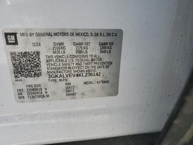 3GKALVEV4KL236142 GMC Terrain Slt