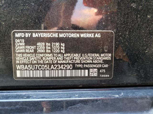 WBA5U7C05LA234290 BMW M340I