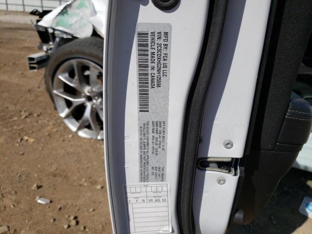 2C3CDXHG2NH125598 Dodge CHARGER GT