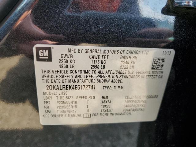 2GKALREK4E6172741 GMC Terrain Sle