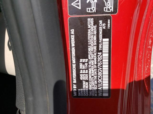 WBA1L9C58GV767824 BMW 228 Xi Sulev