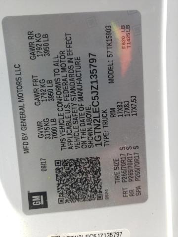 1GTN2LEC5JZ135797 GMC Sierra K1500