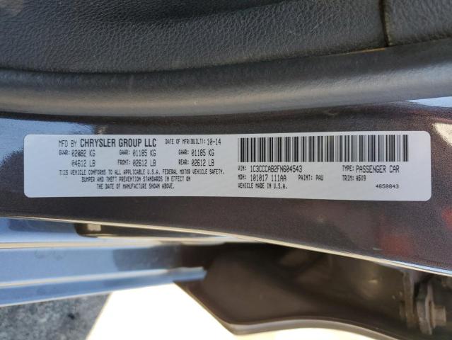 1C3CCCAB2FN604543 Chrysler 200 Limited