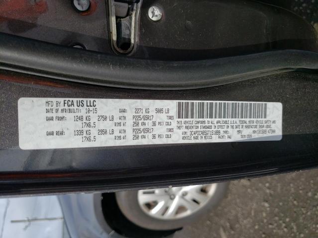 3C4PDCAB5GT151899 Dodge JOURNEY SE