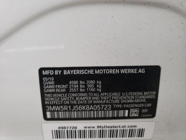 3MW5R1J56K8A05723 BMW 330I