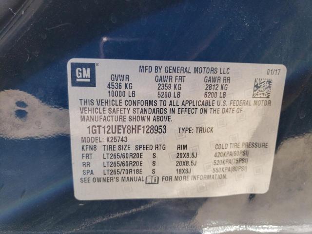 1GT12UEY8HF128953 GMC Sierra K2500 Denali