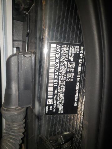 WBY8P4C57K7D41811 BMW I3 REX