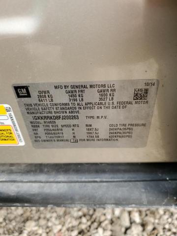 1GKKRRKD8FJ200263 GMC Acadia Slt-1