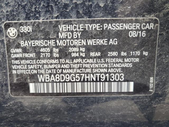 WBA8D9G57HNT91303 BMW 330 XI