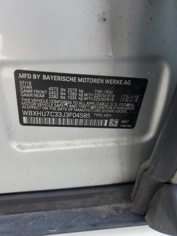 WBXHU7C33J3F04585 BMW X1 Sdrive28i