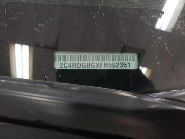 2C4RDGBGXFR502351 Dodge Grand Caravan Se