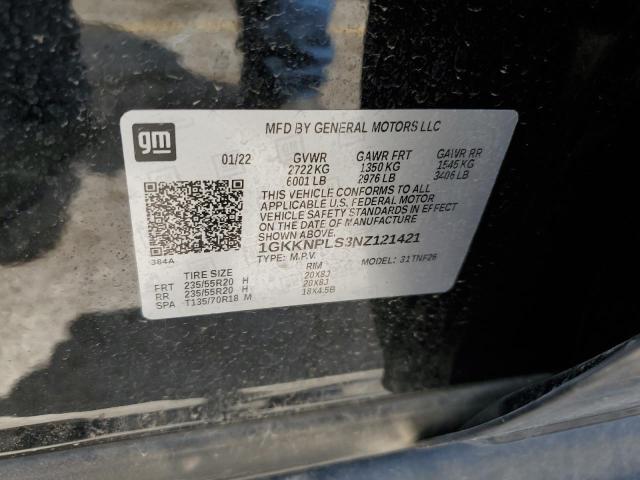 1GKKNPLS3NZ121421 GMC Acadia Denali