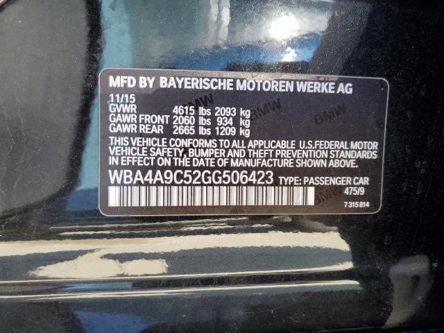 WBA4A9C52GG506423 BMW 428 I Gran Coupe Sulev