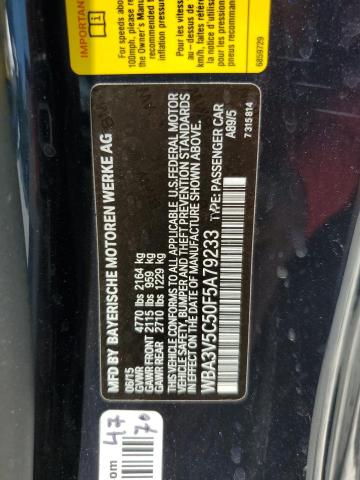 WBA3V5C50F5A79233 BMW 428 I