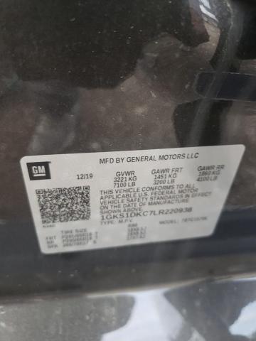 1GKS1DKC7LR220938 GMC YUKON SLT