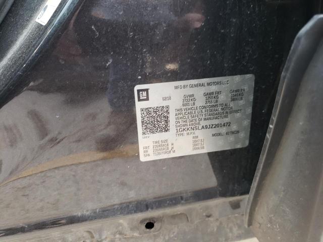 1GKKNSLA9JZ201472 GMC ACADIA SLE