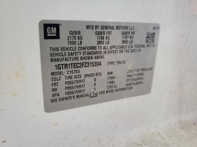 1GTR1TEC2FZ315394 GMC Sierra C1500