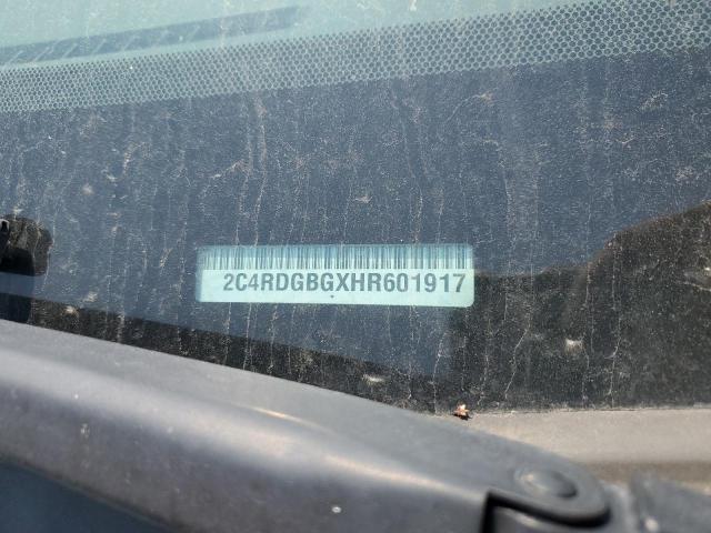 2C4RDGBGXHR601917 Dodge Grand Caravan Se