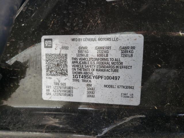 1GT49SEY6PF100497 GMC Sierra K3500