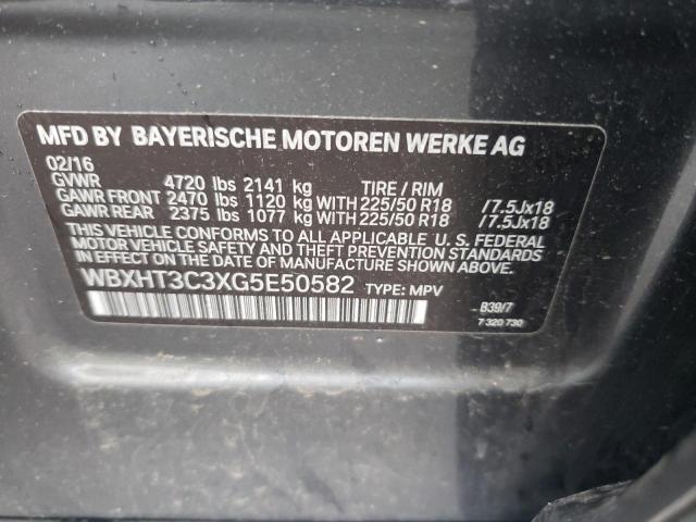 WBXHT3C3XG5E50582 BMW X1 Xdrive28i