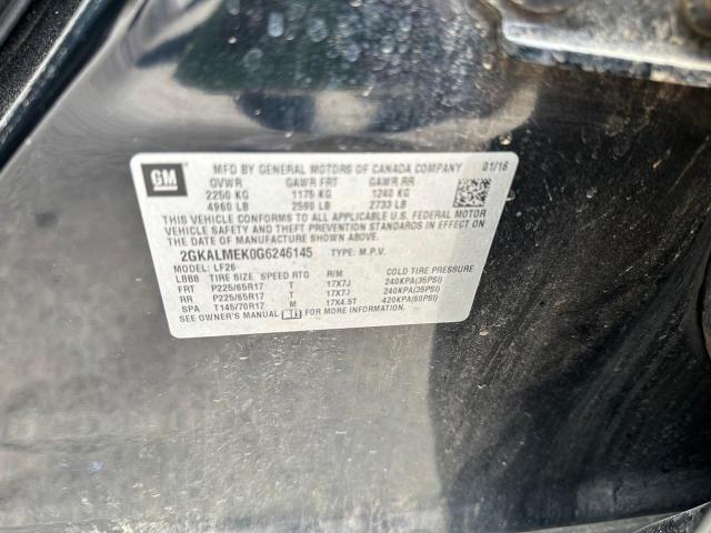 2GKALMEK0G6246145 GMC Terrain Sle