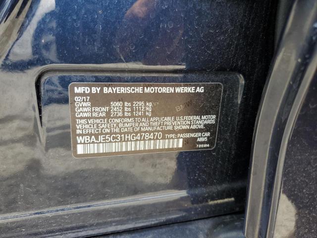 WBAJE5C31HG478470 BMW 540 I