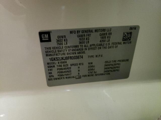 1GKS2JKJ8FR303874 GMC YUKON XL DENALI