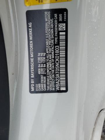 WBA23AT05NCK01803 BMW 430I