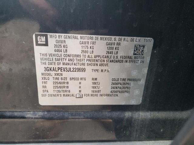 3GKALPEV3JL220699 GMC Terrain Slt