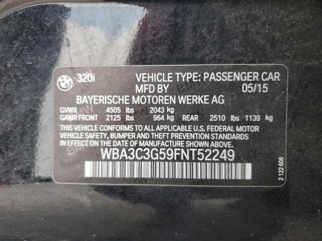 WBA3C3G59FNT52249 BMW 320 I Xdrive