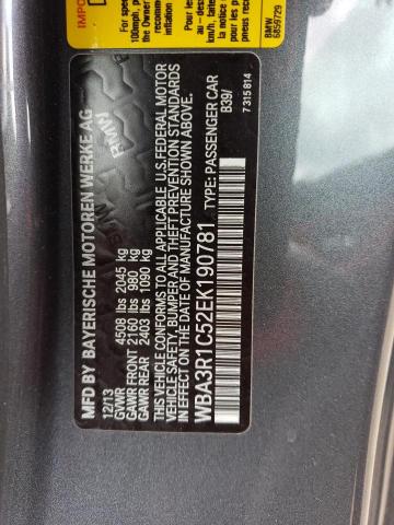WBA3R1C52EK190781 BMW 435 I
