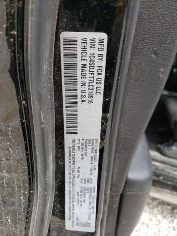 1C4SDJFT7LC318916 Dodge Durango Ssv