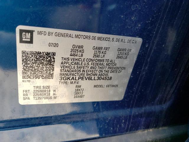 3GKALPEV6LL304518 GMC Terrain Slt