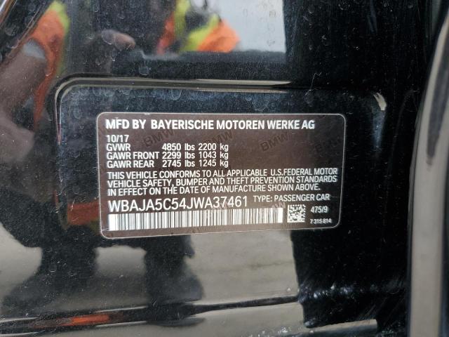WBAJA5C54JWA37461 BMW 530 I