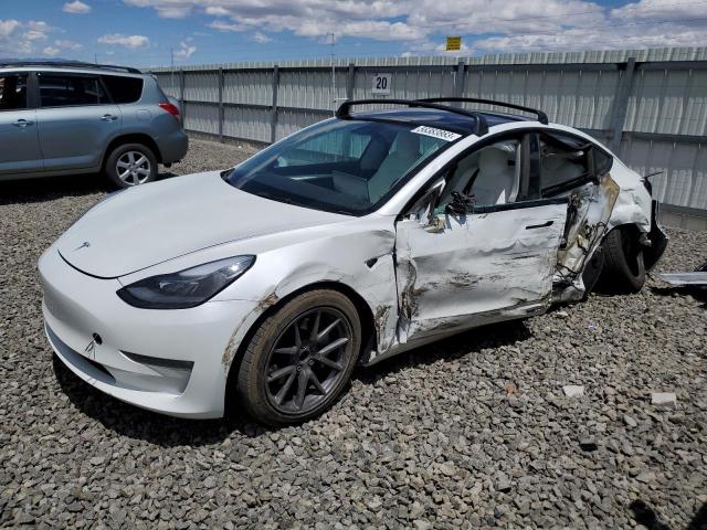 Продаж на аукціоні авто 2022 Tesla Model 3, vin: 5YJ3E1EB7NF128744, номер лоту: 56383863