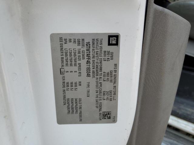 1GTW7AFF4G1183348 GMC Savana G2500
