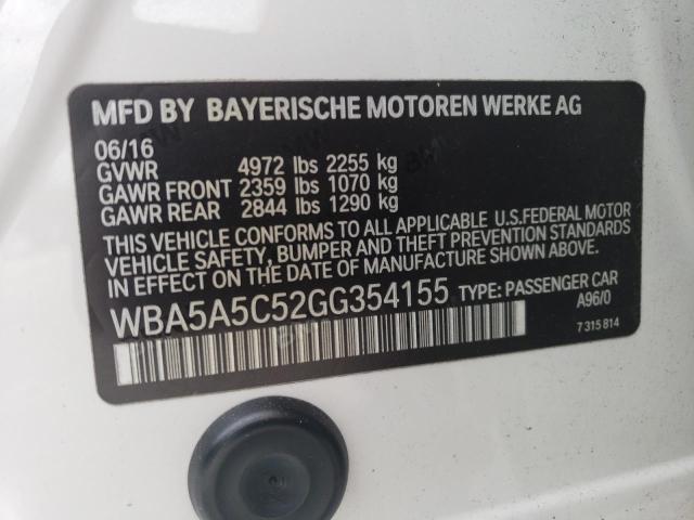 WBA5A5C52GG354155 BMW 528 I