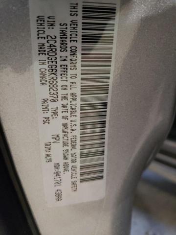2C4RDGEG6KR682370 Dodge Grand Caravan Gt