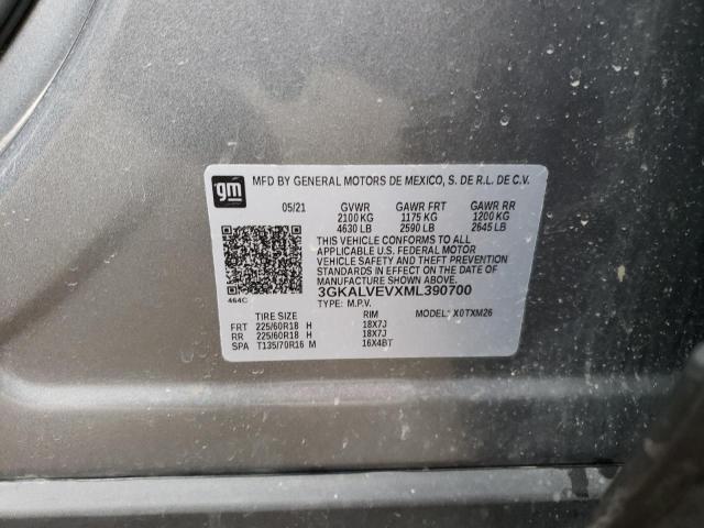 3GKALVEVXML390700 GMC Terrain Slt