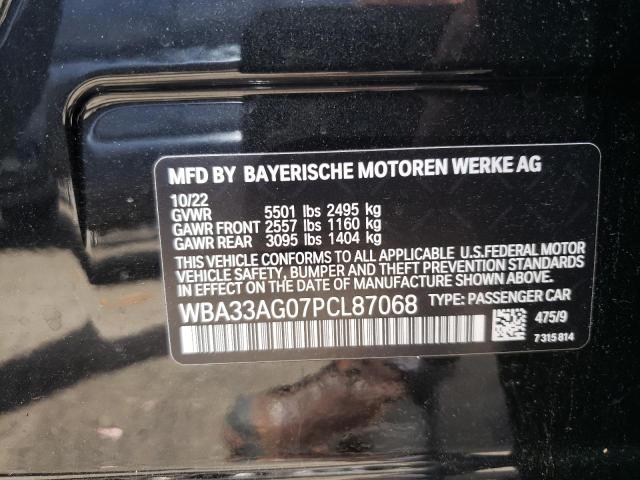 WBA33AG07PCL87068 BMW 530XE