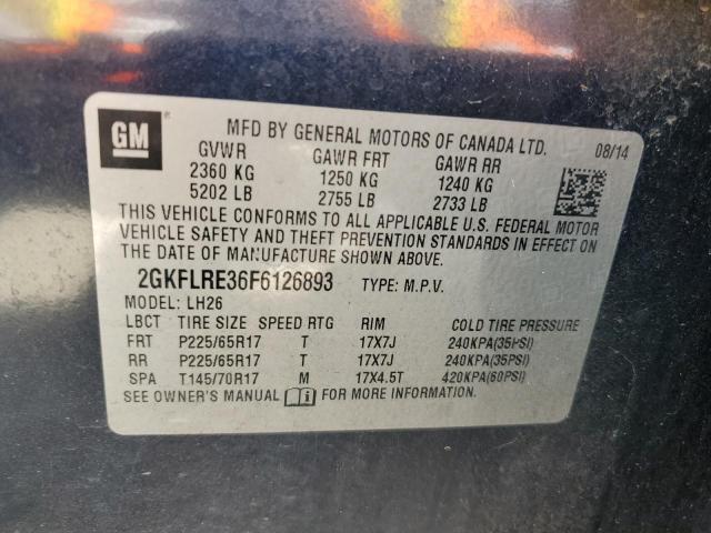 2GKFLRE36F6126893 GMC Terrain Sle