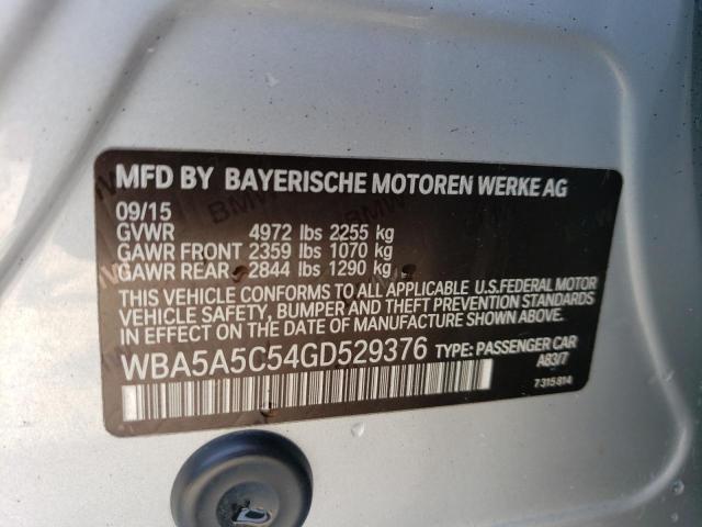 WBA5A5C54GD529376 BMW 528 I