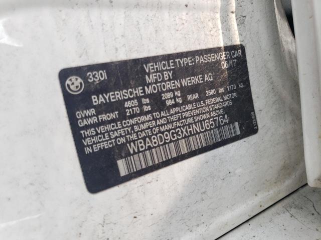 WBA8D9G3XHNU65764 BMW 330 XI