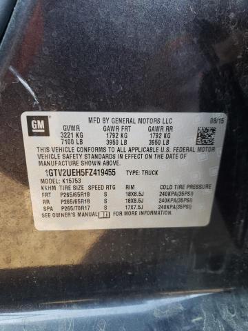 1GTV2UEH5FZ419455 GMC Sierra K1500 Sle