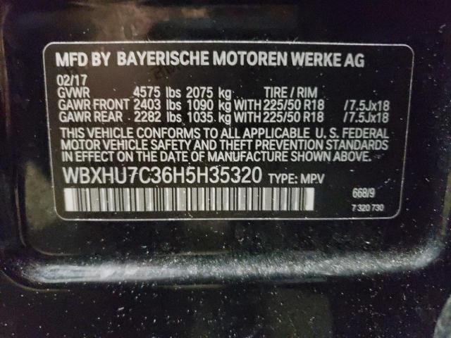 WBXHU7C36H5H35320 BMW X1 Sdrive28i