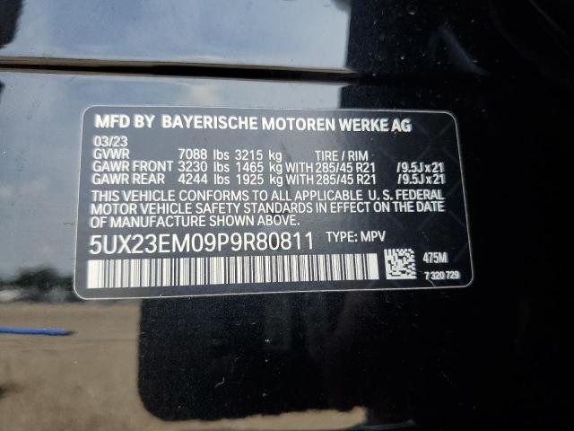 5UX23EM09P9R80811 BMW X7 Xdrive40i