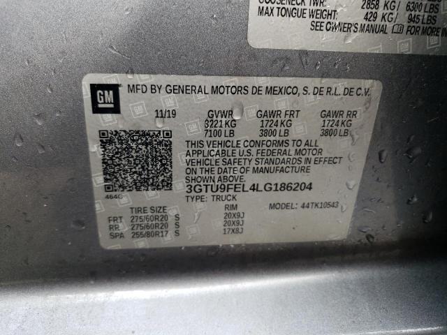 3GTU9FEL4LG186204 GMC Sierra K1500 Denali