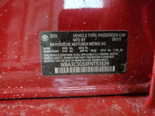 WBA3C3G5XFNT53524 BMW 320 I Xdrive